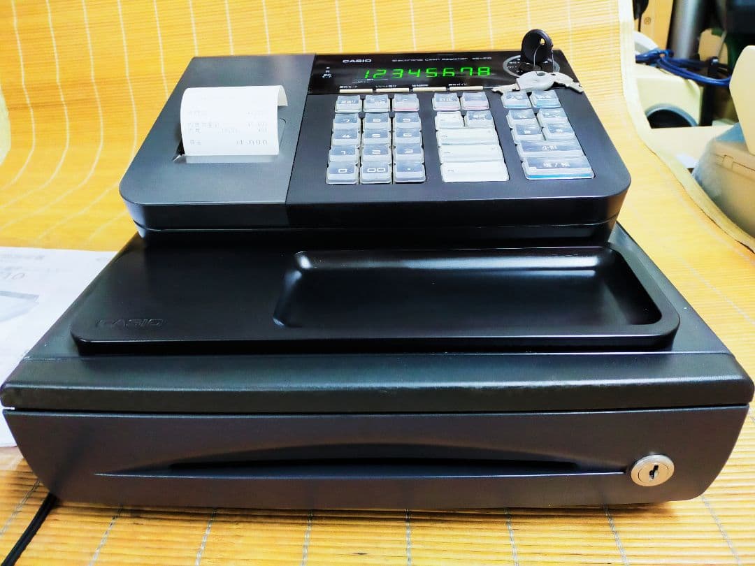 CASIO 電子レジスター SE-S10 ブラック