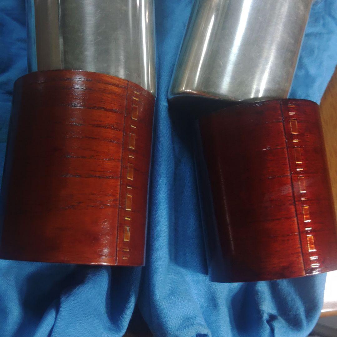 茶道具 中川浄益 南鐐昔形酒次 松毬堂葉毛彫 純銀 遺品整理-sim1