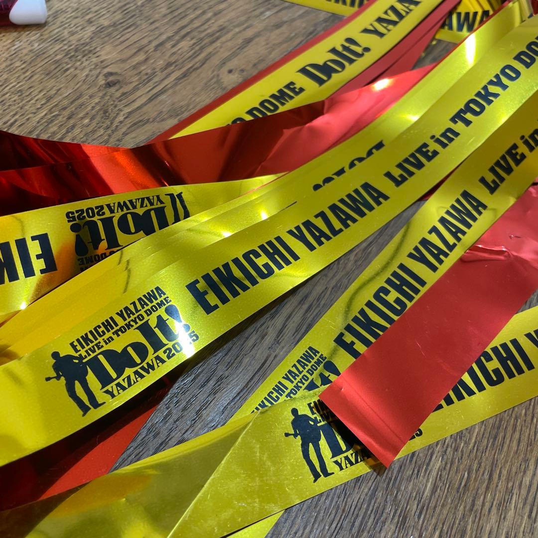 矢沢永吉 2025東京ドームライブPSS席記念タオル&グッズ ライブテープつき