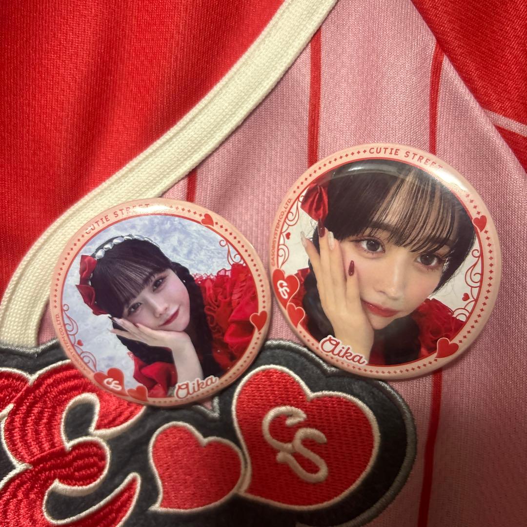 cutie street きゅーすと佐野愛佳　ペンライト　推しアピユニフォーム