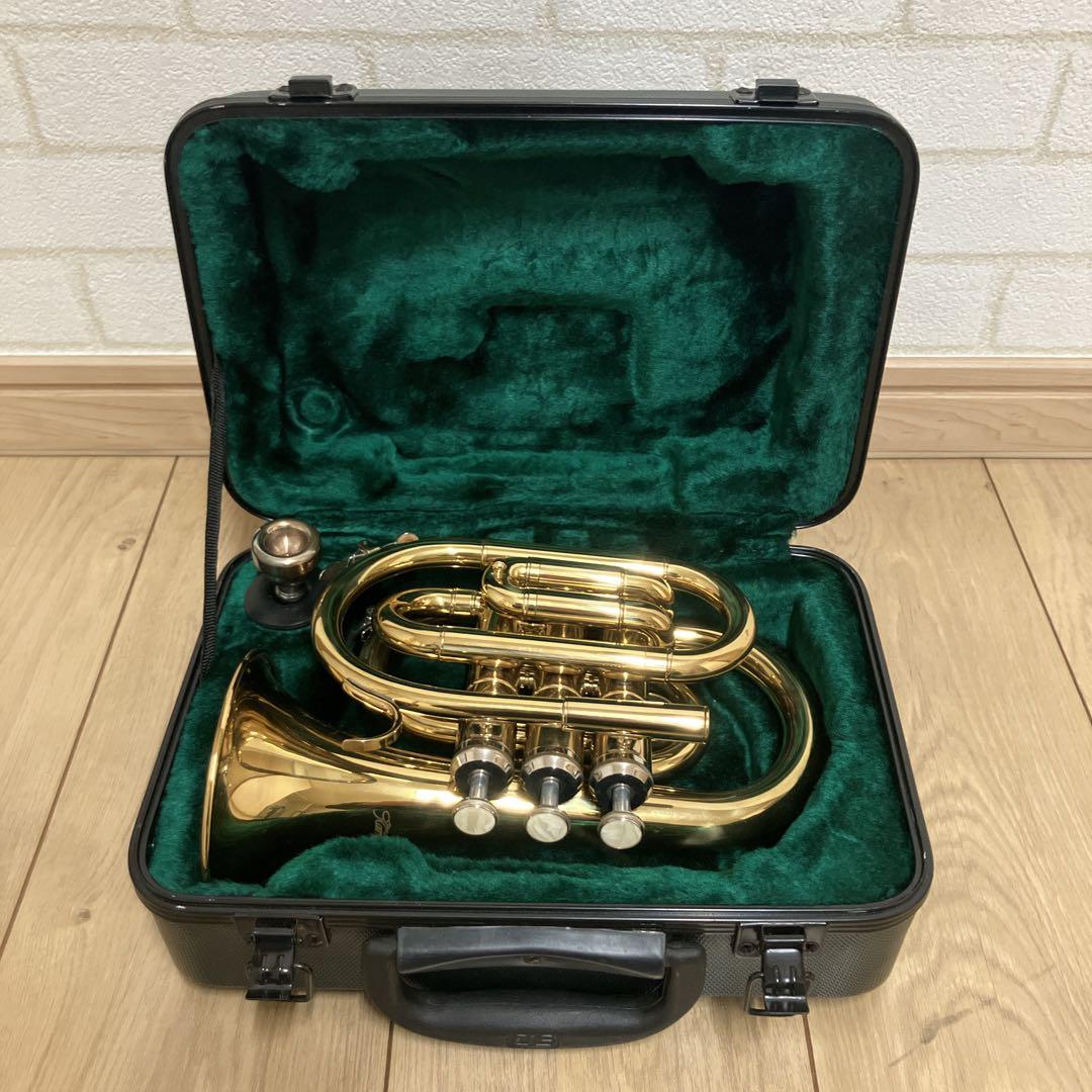 Kaerntner ケルントナー ポケットトランペット ケース　マウスピース付き