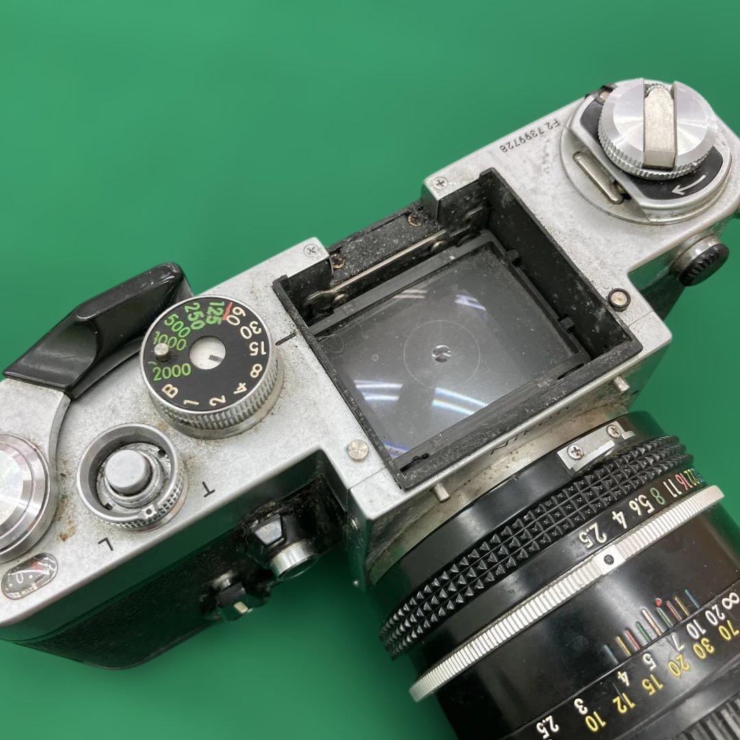 ジャンク【Nikon】 F2 シルバー 一眼レフカメラ M109969400 - フィルム