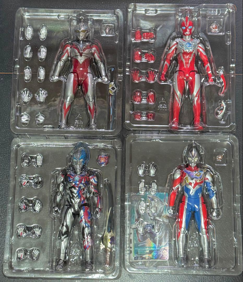 S.H.フィギュアーツ ウルトラマンオメガ/アーク/ブレーザー/デッカー