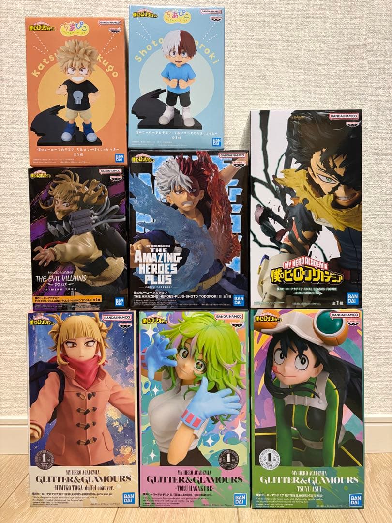 本日のみ値下げ 僕のヒーローアカデミア　フィギュアセット ちあぴこあるよ！ 僕のヒーローアカデミア ちあぴこ 緑谷出久 爆豪勝己 轟焦凍