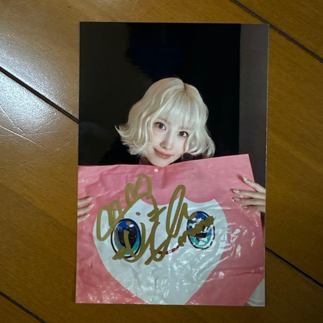 値下げ！TWICE MISAMO モモ MOMO 直筆サインチェキ