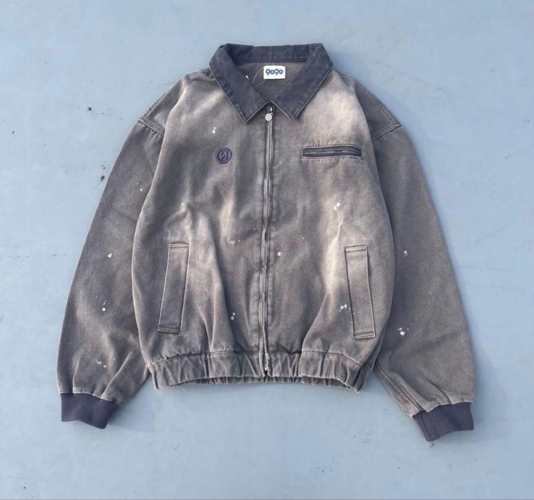 100 Dollar Bill Trucker Jacket Denim S