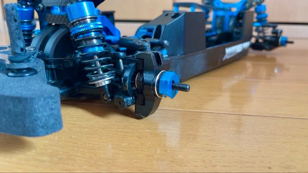 【TAMIYA】 タミヤ XV02RS PRO シャシー（メカなし）美品。