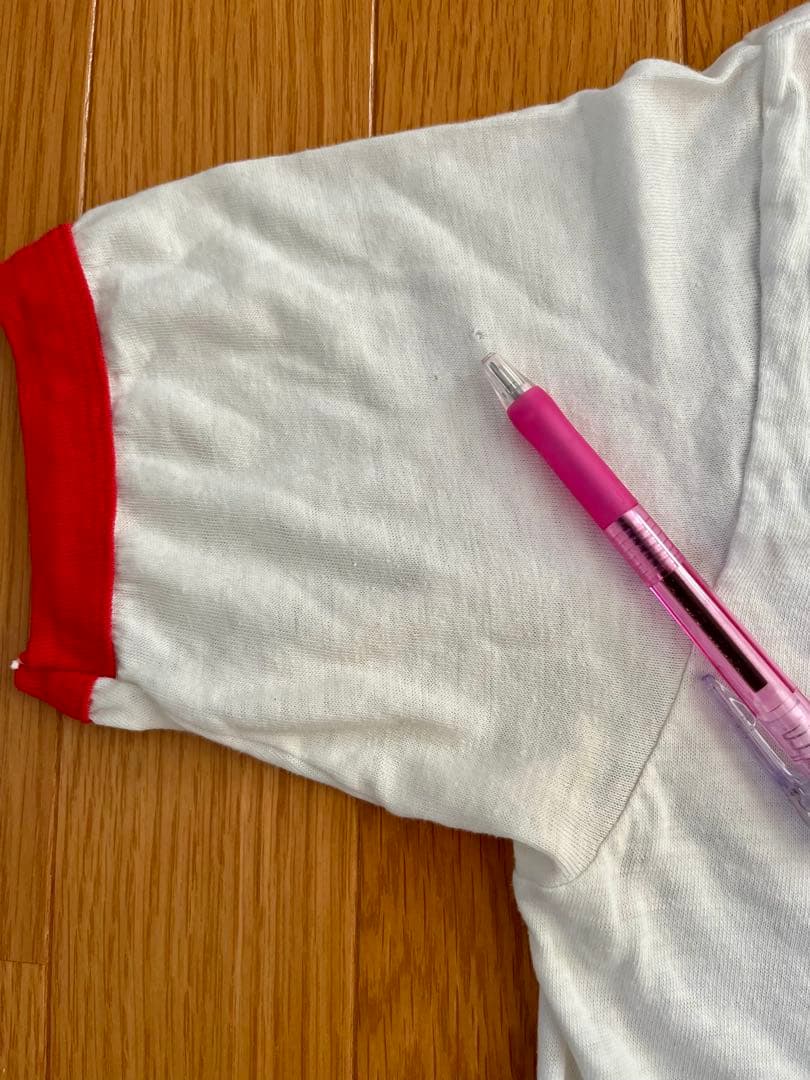 80's MADE IN U.S.A 13starリンガーTee 裾シングル