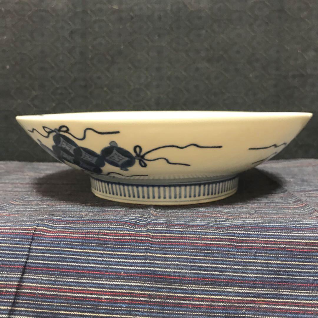 江戸期　後期鍋島七寸皿　本物保証