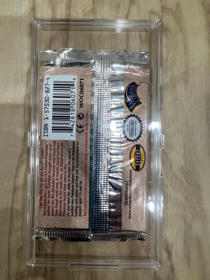 ポケモンカードゲーム Fossilパック 未開封