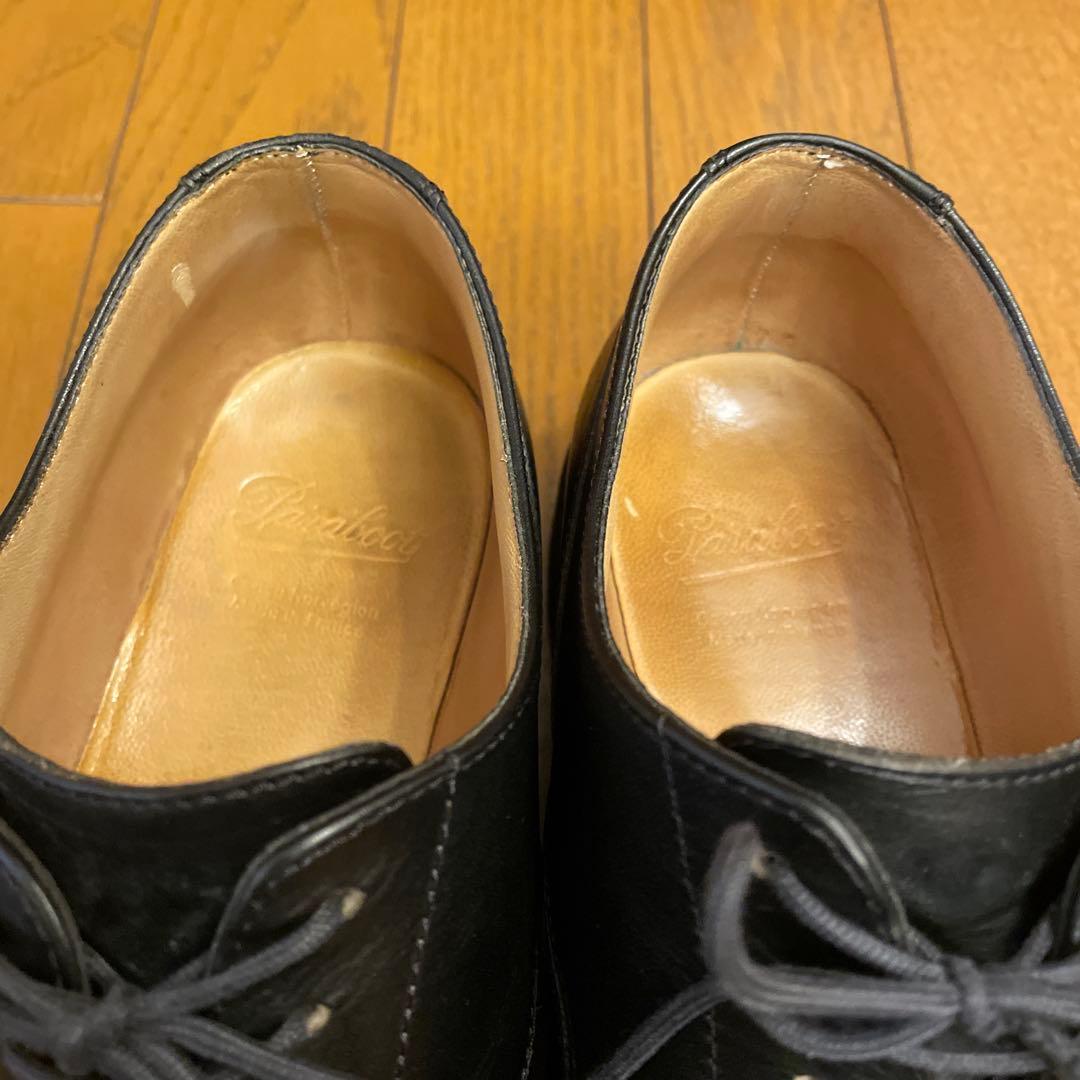 Paraboot シャンボード ブラック リスレザー 8.5 美品