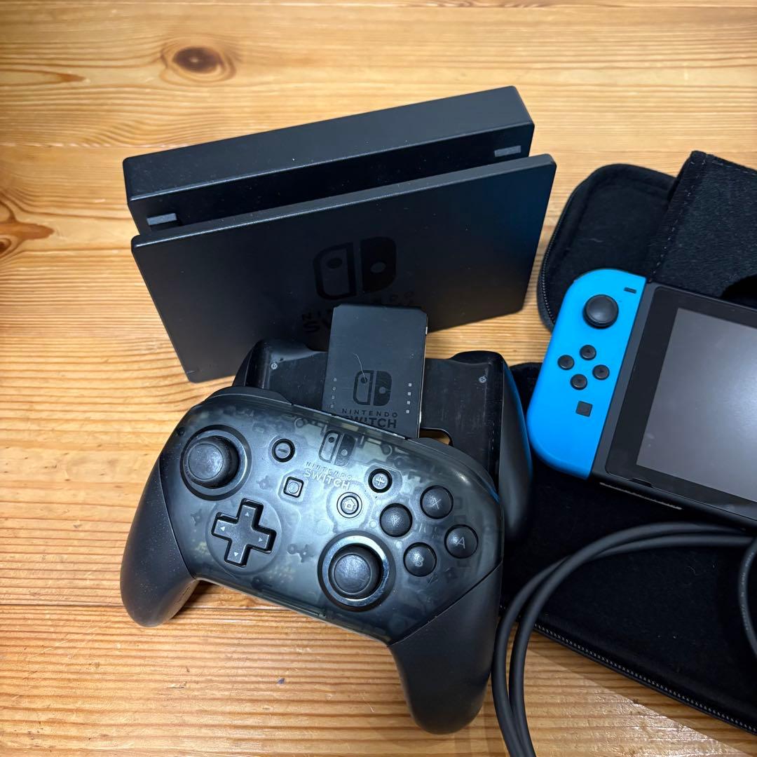 Nintendo Switch ネオンレッド/ブルー 本体　プロコン