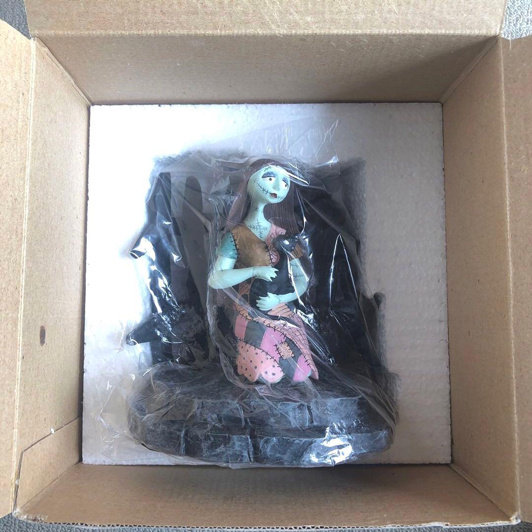 美品 ナイトメア・ビフォア・クリスマス サリー&黒猫 レジンフィギュア