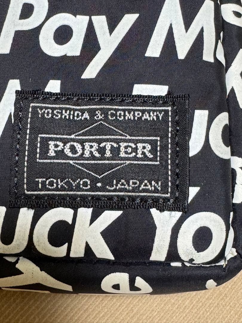 【美品レア】Supreme×PORTER ケース 黒