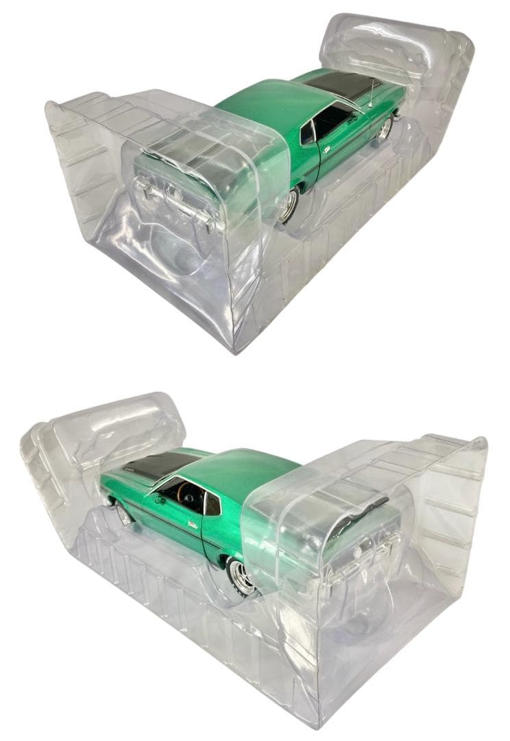 ★美品★ 1/18 1971 フォード マスタング マッハ 1 グラバーグリーン