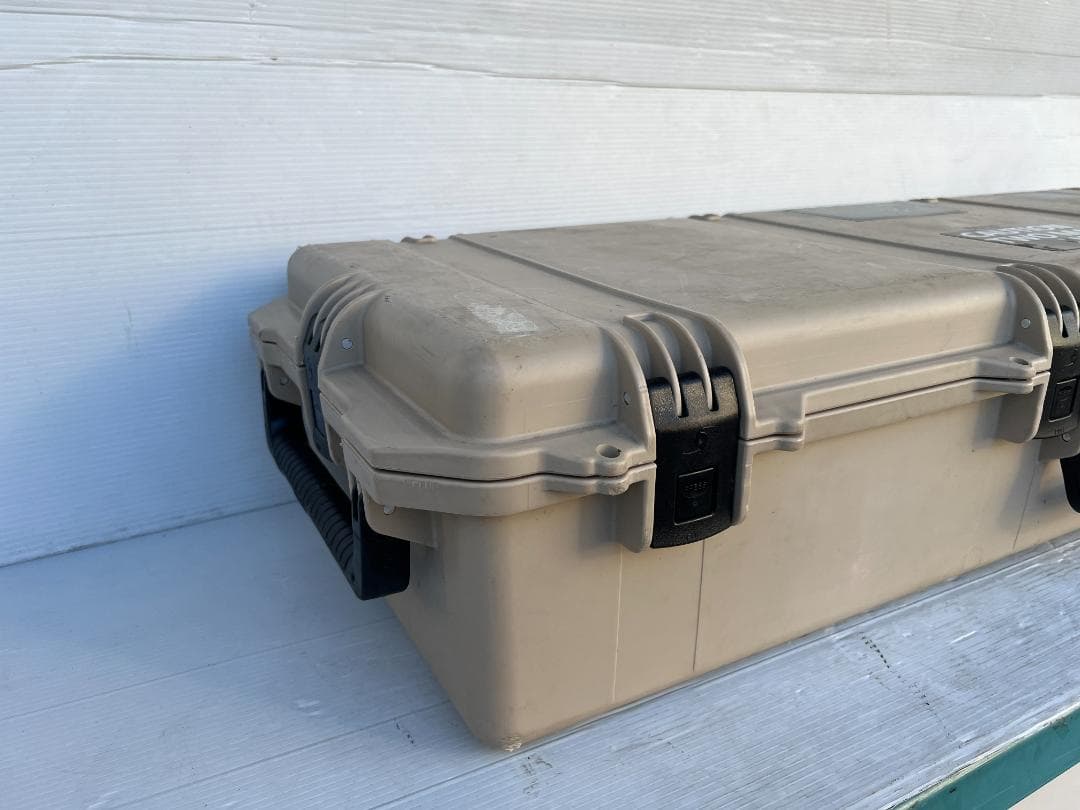 ②本物米軍ライフルケース ペリカン ミリタリー 外寸W120×D42×H23cmの