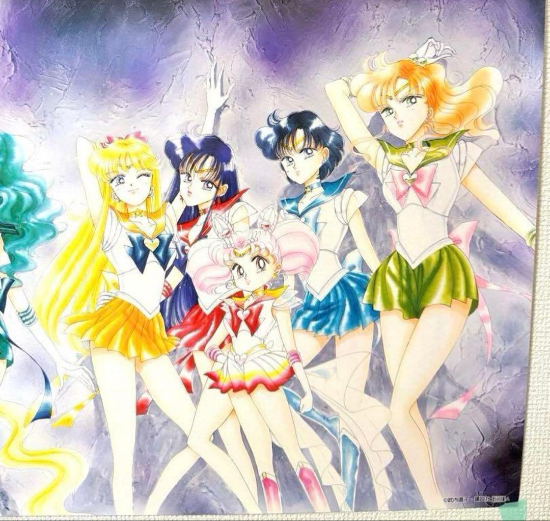 極レア♡美少女戦士セーラームーン　40th なかよし　武内直子　原画　ポスター