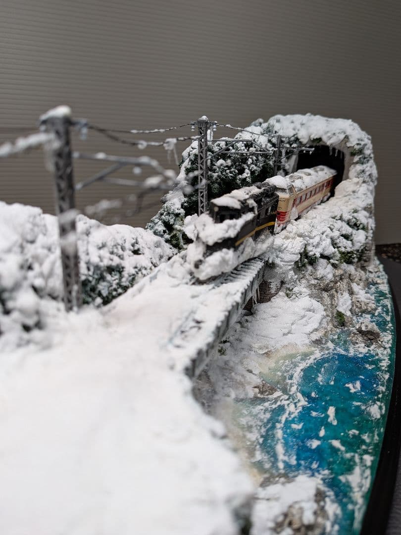 No.65鉄道Nゲージジオラマ車両付き