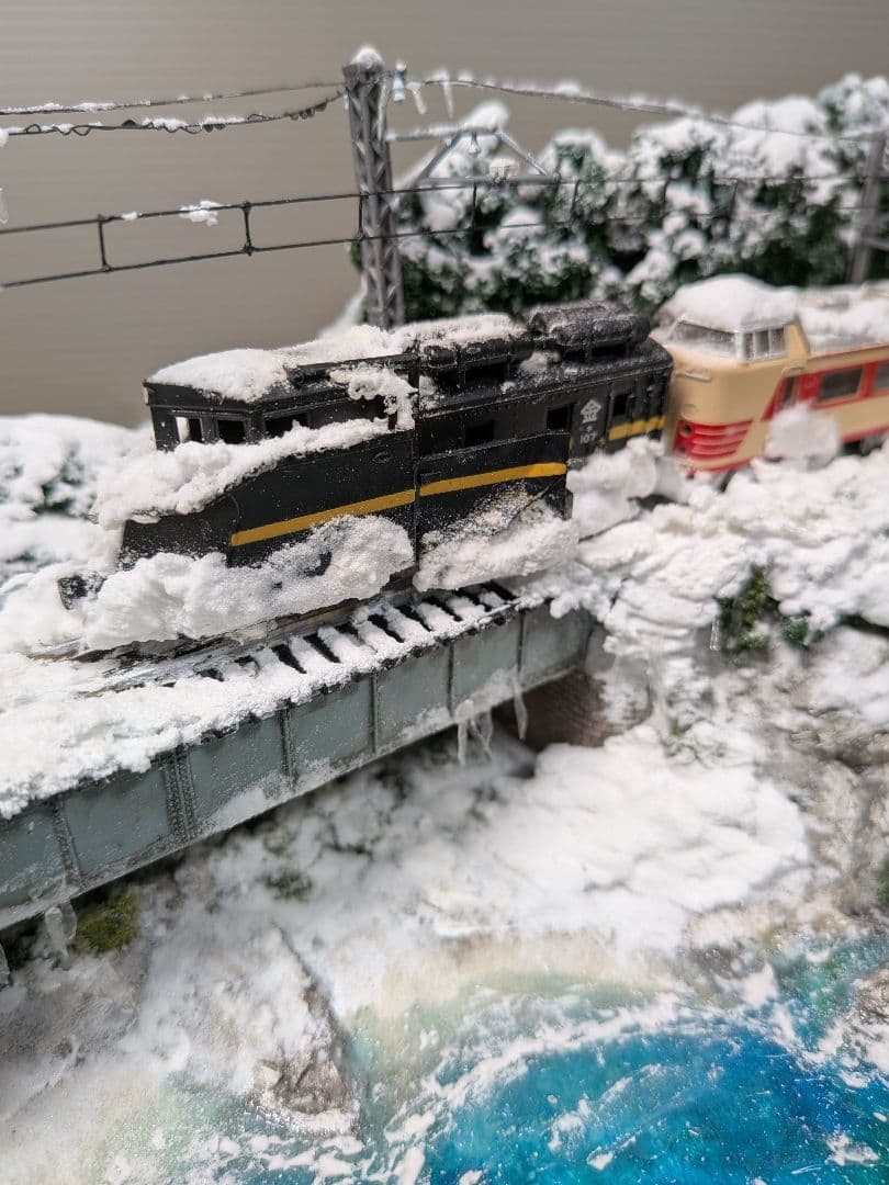 No.65鉄道Nゲージジオラマ車両付き