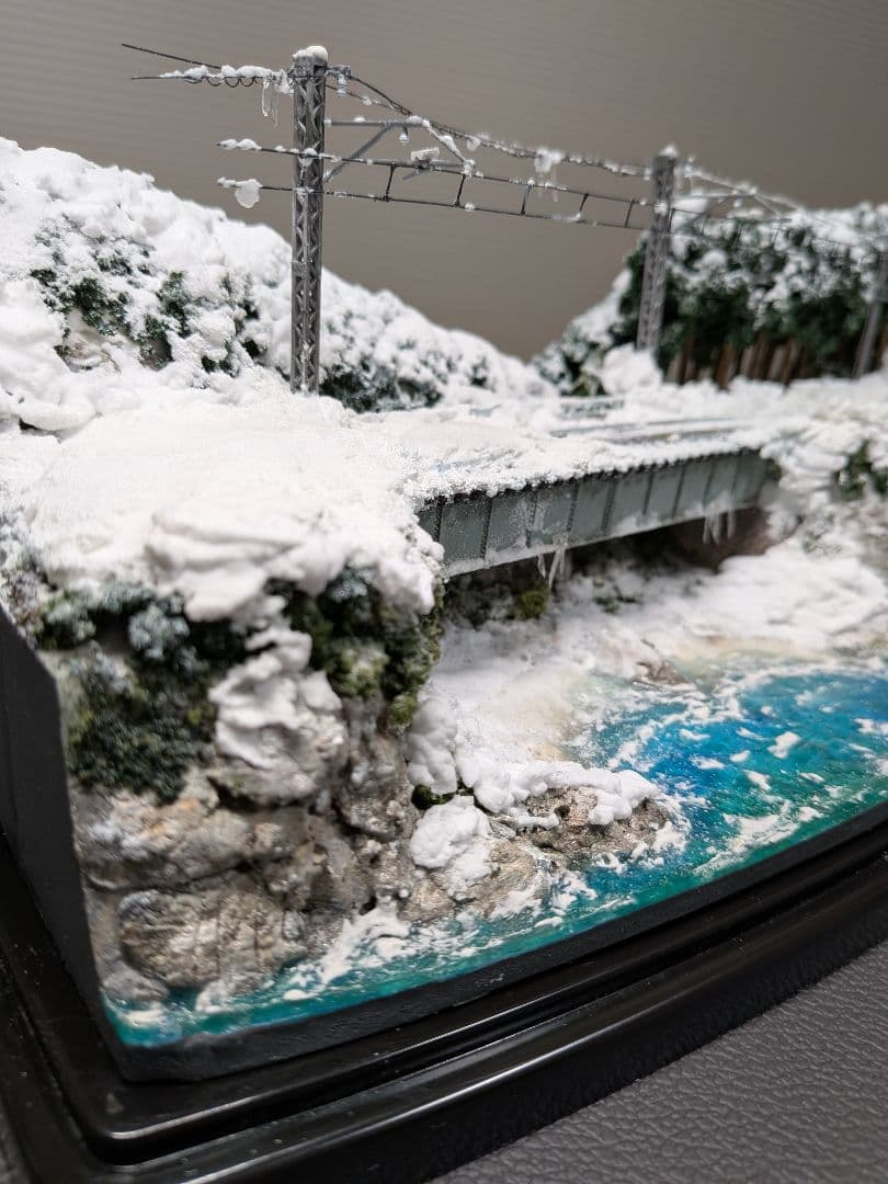 No.65鉄道Nゲージジオラマ車両付き