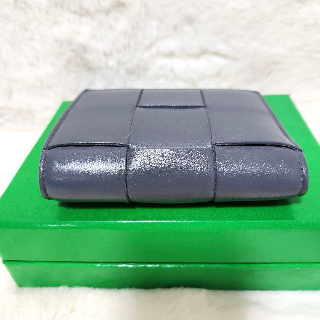✨極美品✨ボッテガ 二つ折り カセット イントレチャート レザー RFID