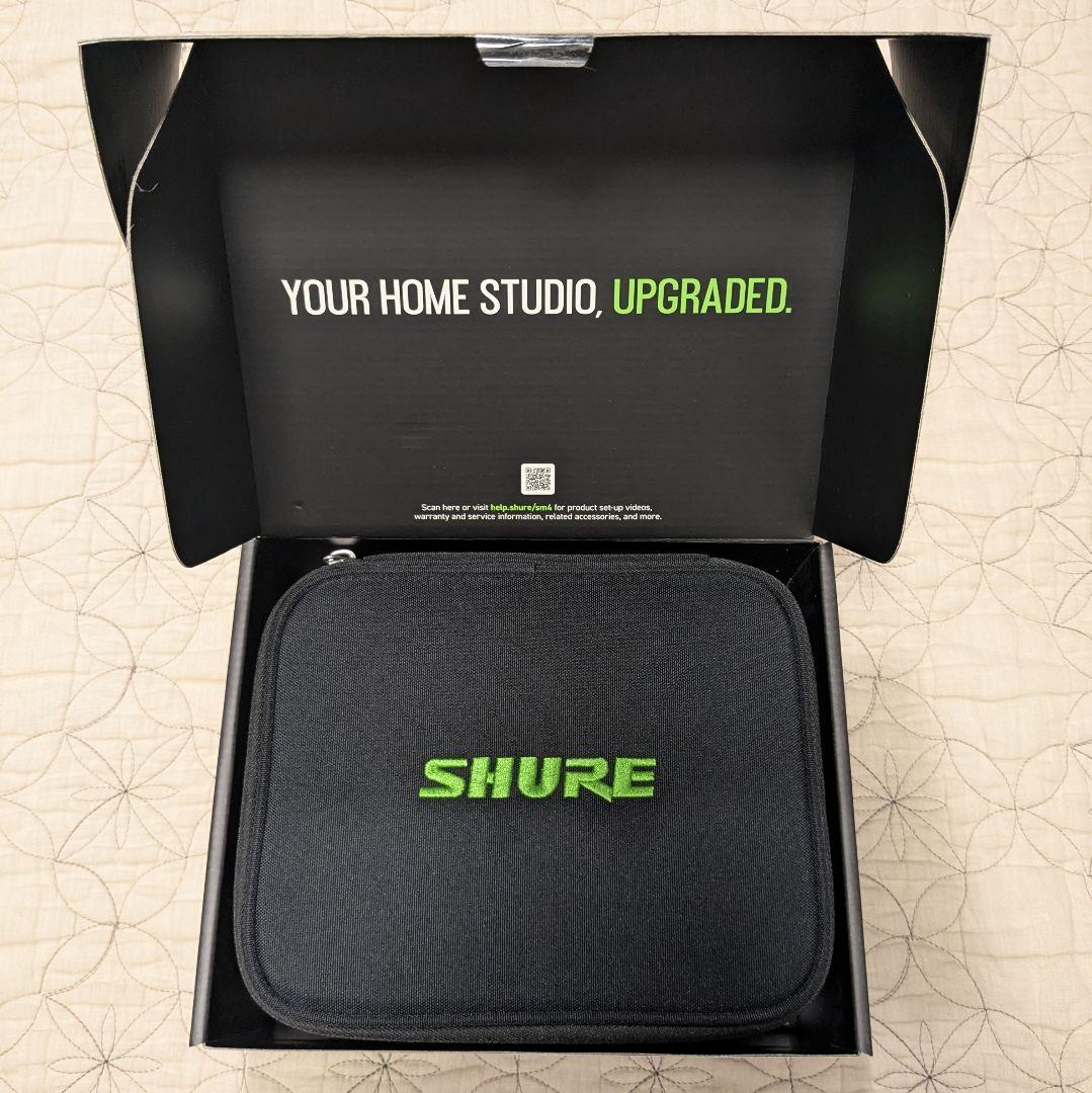 【最終価格】SHURE SM4  Recording KIt