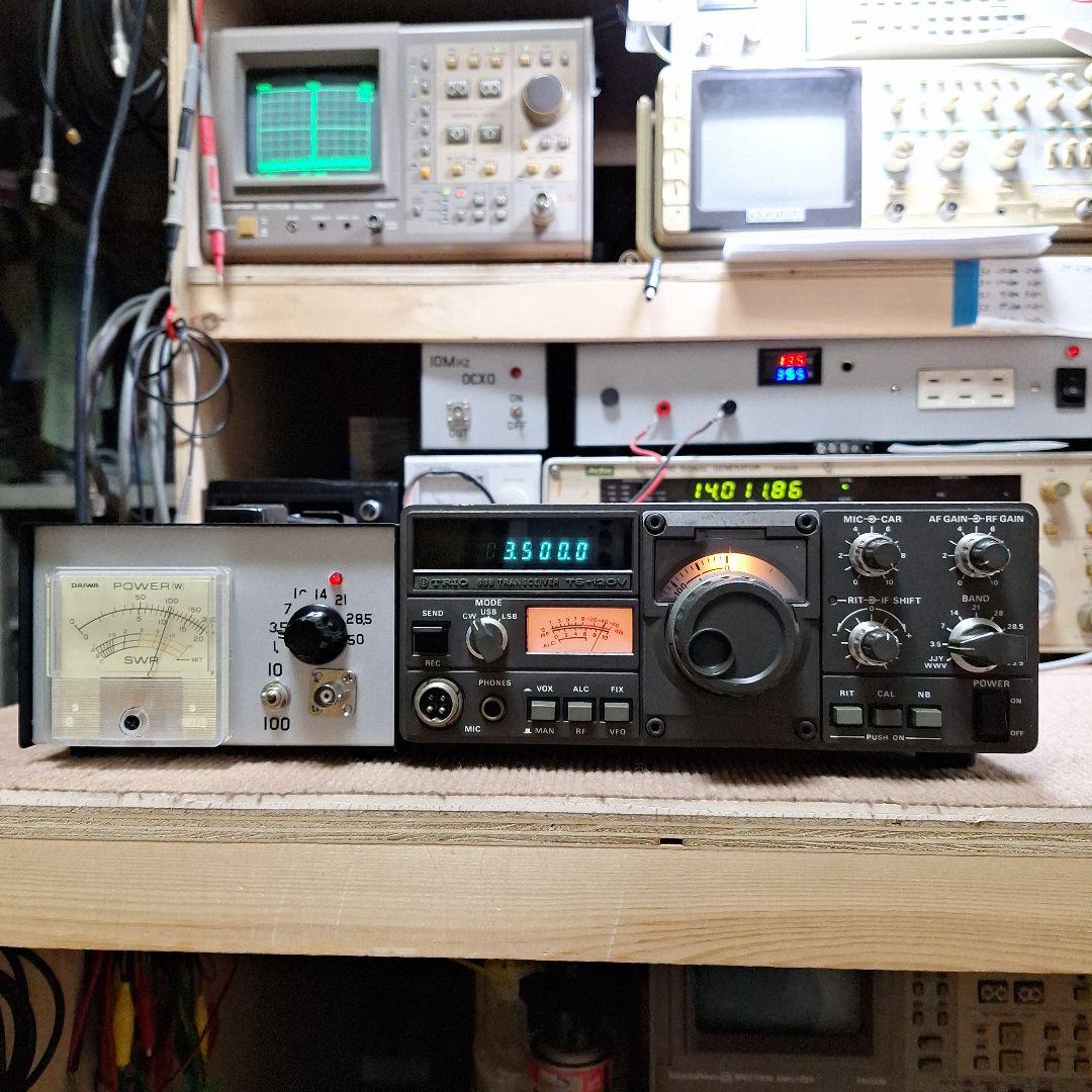 TRIO TS-120V HF10W機の修理品 C99259397 安い