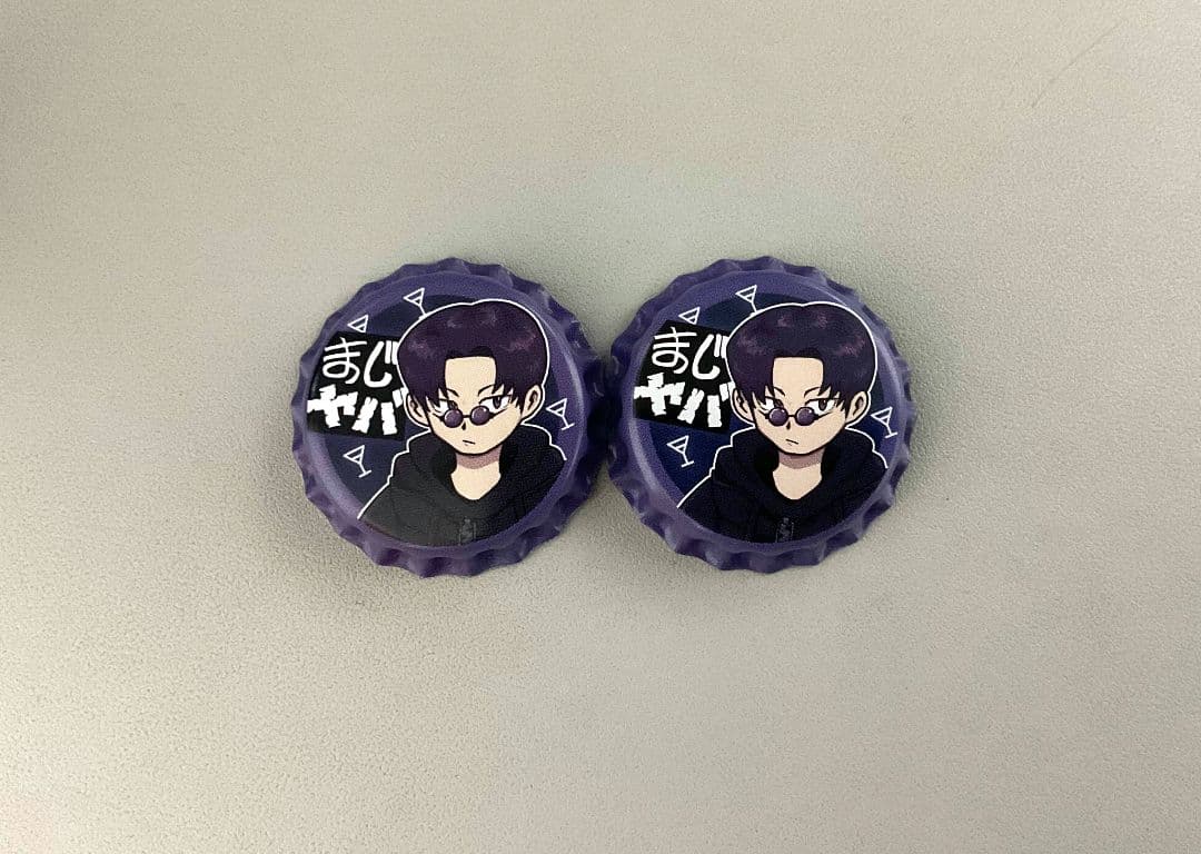 まじめにやばシティー ショッピ 缶バッジ｜まじめにヤバシティ まじ