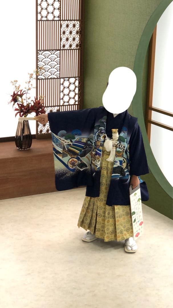 七五三用　着物　袴　5歳　セット