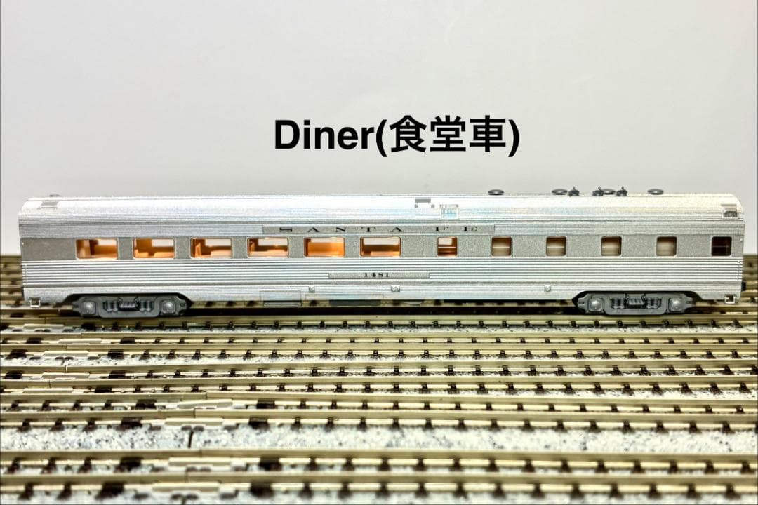 秘・埋蔵品 ”コルゲート客車8両“＆牽引機”PA-1/PB-1“、フル編成モデル