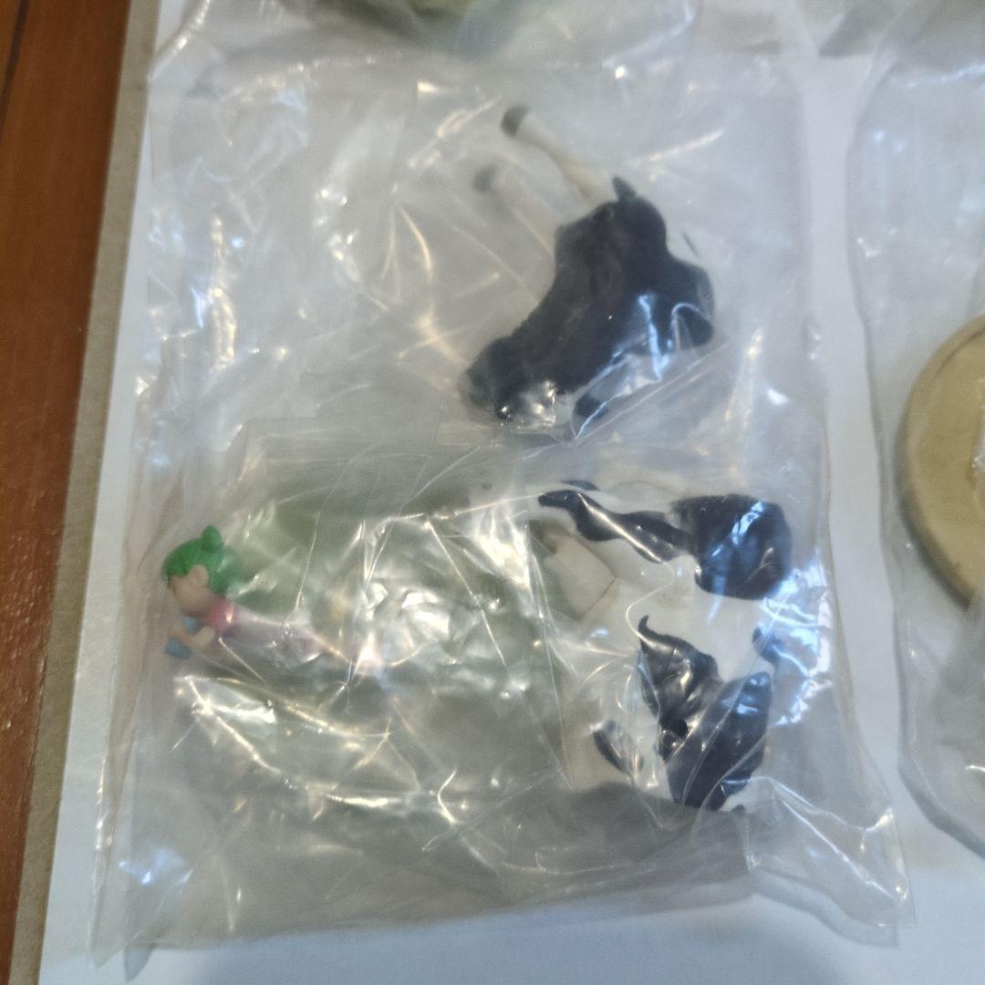 よつばと しろとくろのどうぶつ フィギュア 8点セット