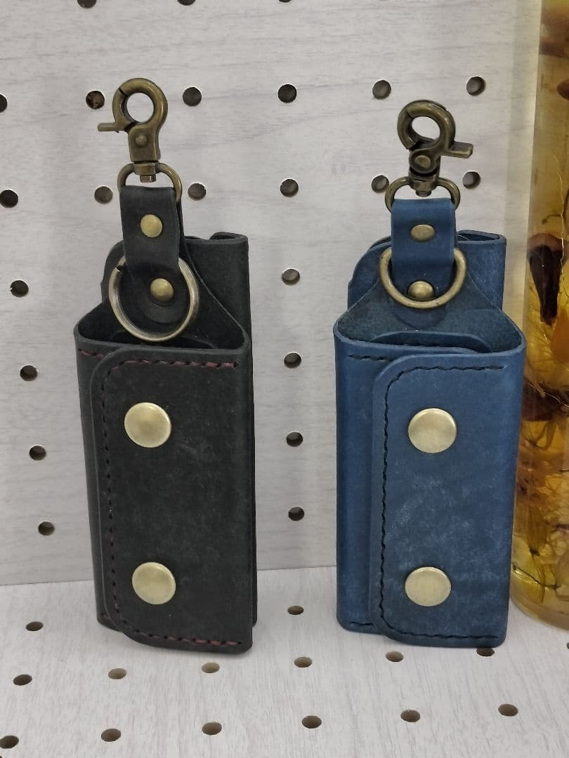 【モンスター】キーケース　スマートキー　本革　ハンドメイド