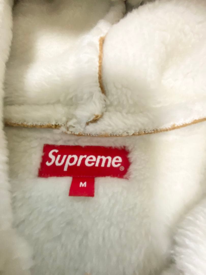 Supreme フリースパーカー Mサイズ ブラウン　シュプリーム