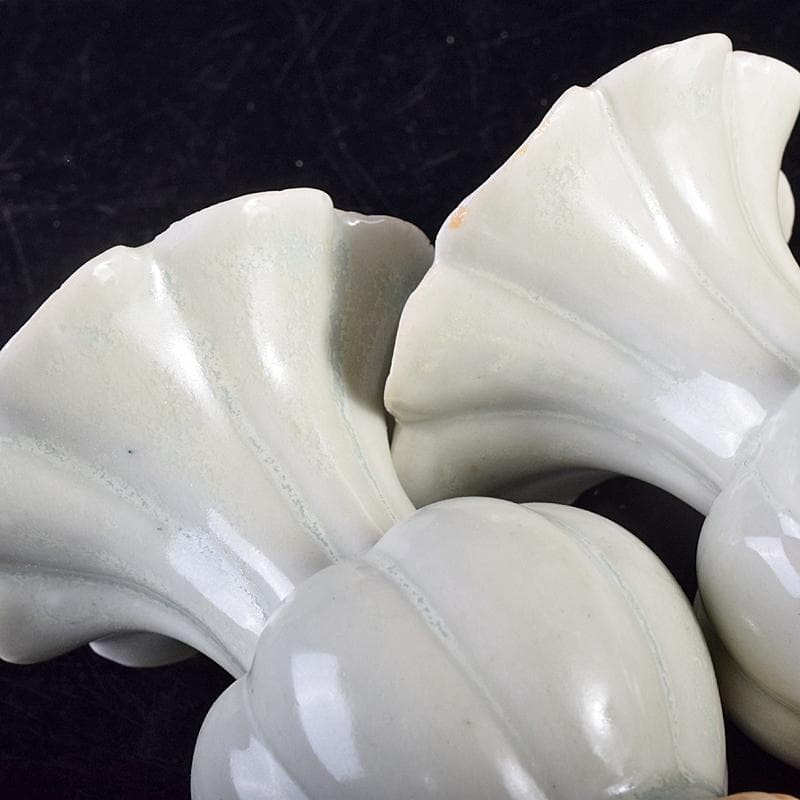 中国 宋代 青白磁 瓜型瓶 一對 M R8819 - メルカリ