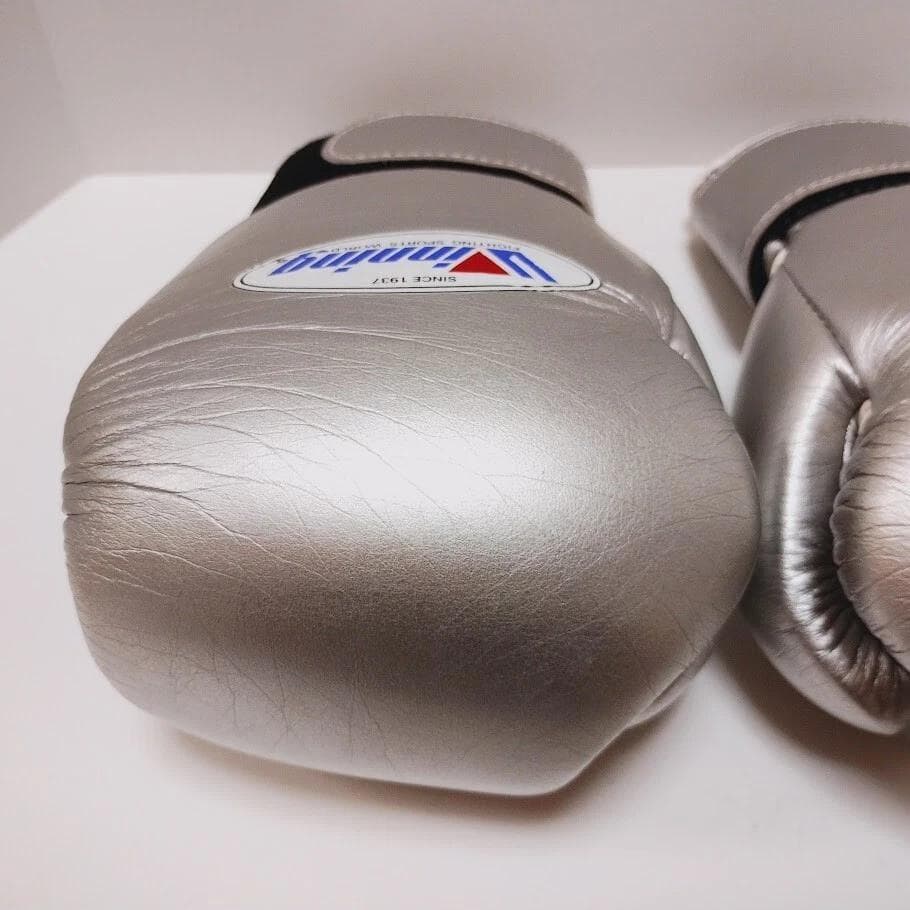 Winning ウイニング ボクシンググローブ 8oz 銀 シルバー 別注品 ➁