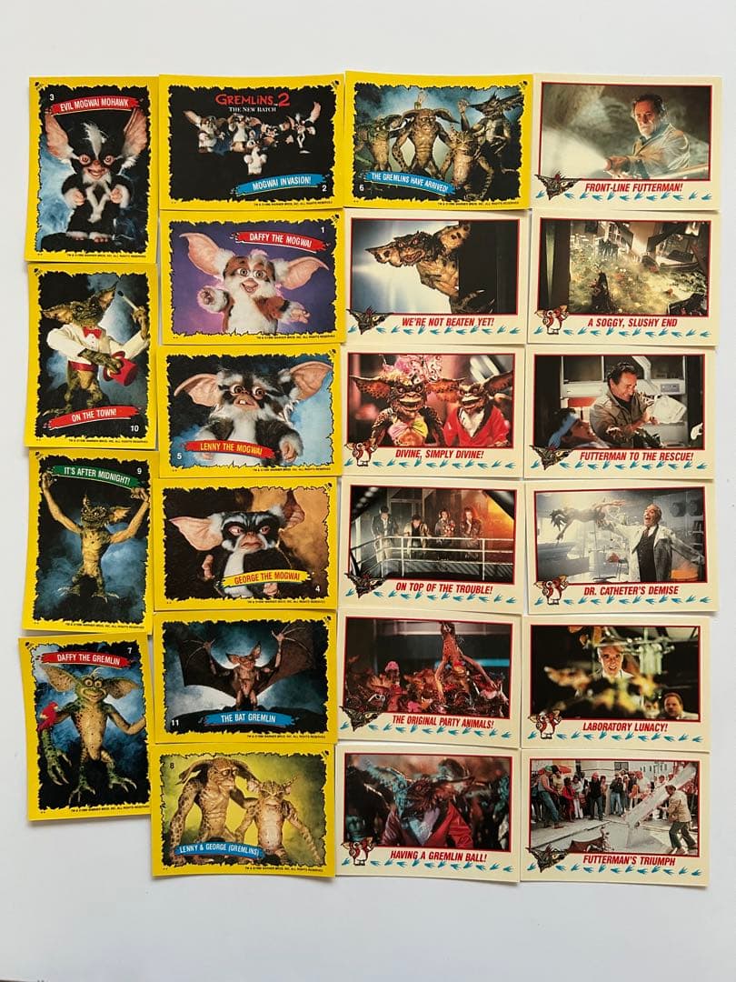 GREMLIN2 GLOSSY CARDS カード グレムリン2 レア　希少