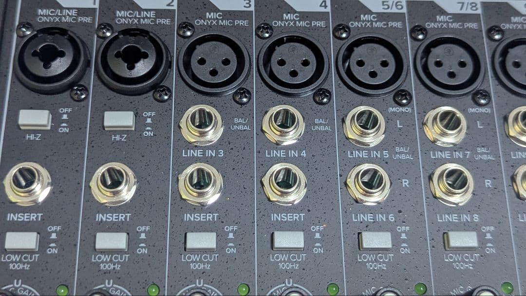 【美品】ProFX12v3+ ミキサー(プラグイン等未使用)