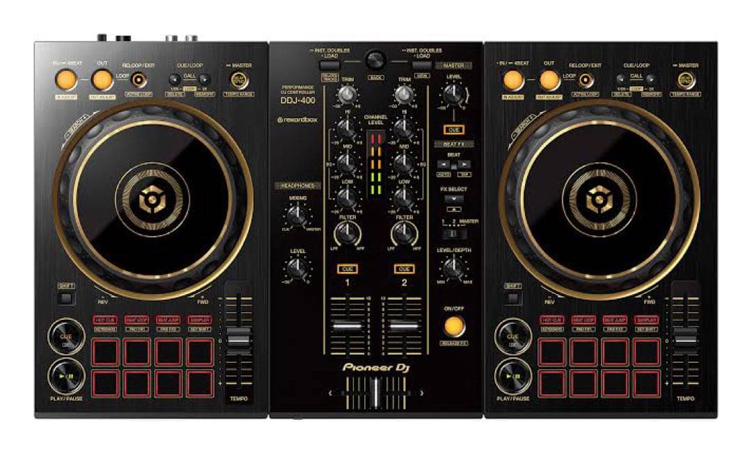 Pioneer DDJ-400 PCDJコントローラー 説明書付き