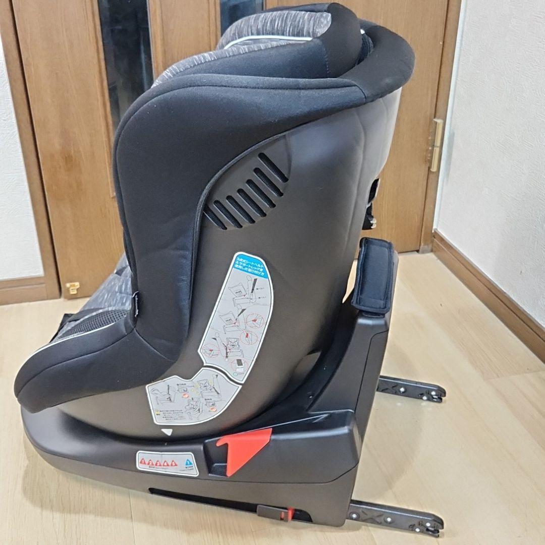 西松屋 Smart Angel 車用チャイルドシート グレー系 isofix