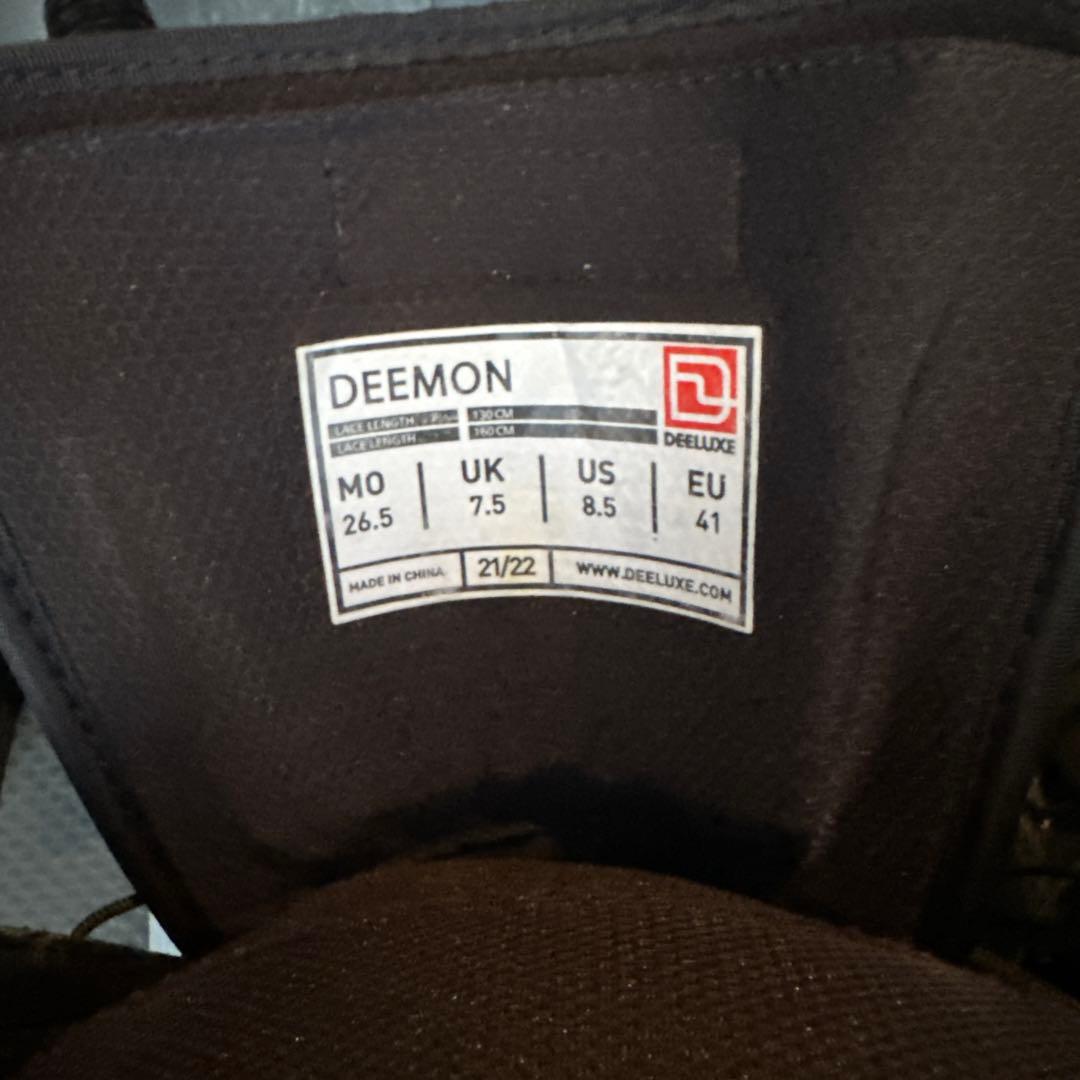 最終値下げ「4月末削除」 DEELUXE DEEMON US 8.5