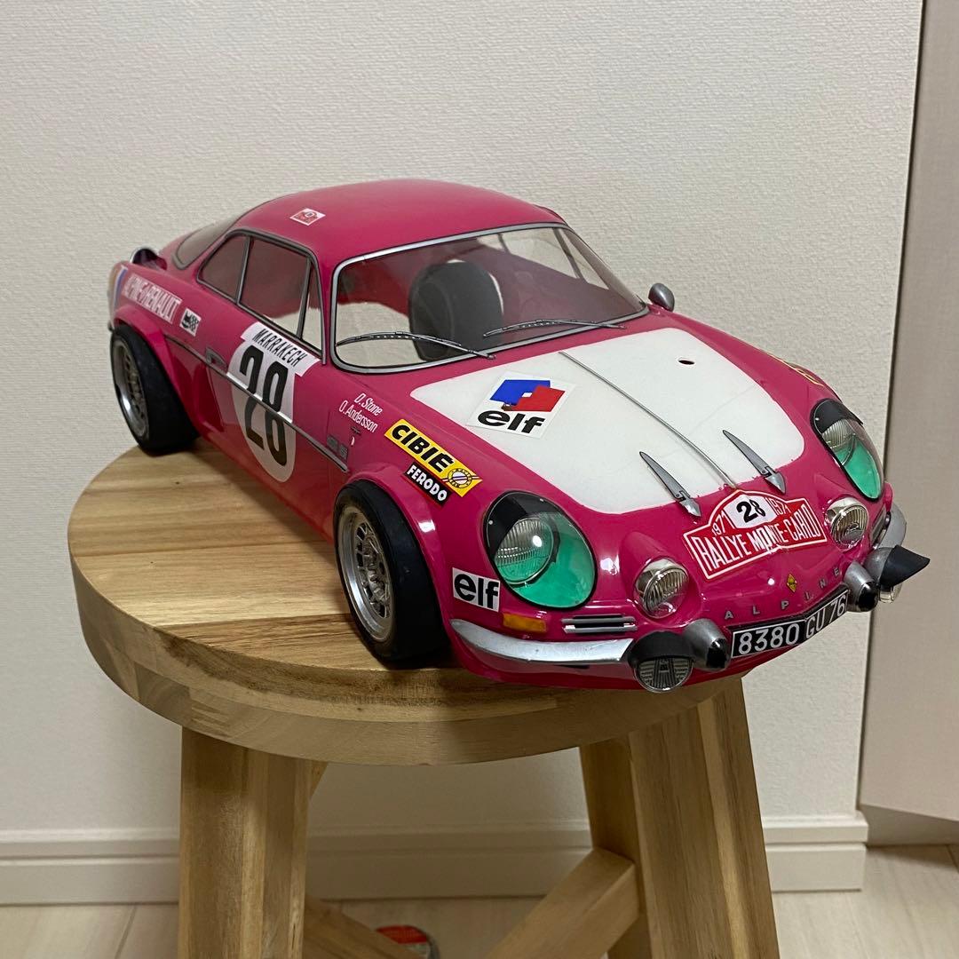 当時物　タミヤ 1/10 アルピーヌA110 塗装済み未走行ボディ