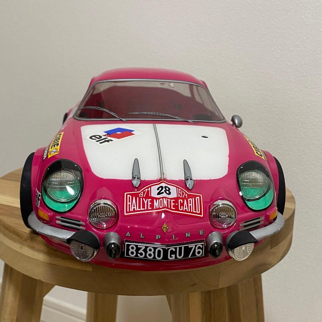 当時物　タミヤ 1/10 アルピーヌA110 塗装済み未走行ボディ