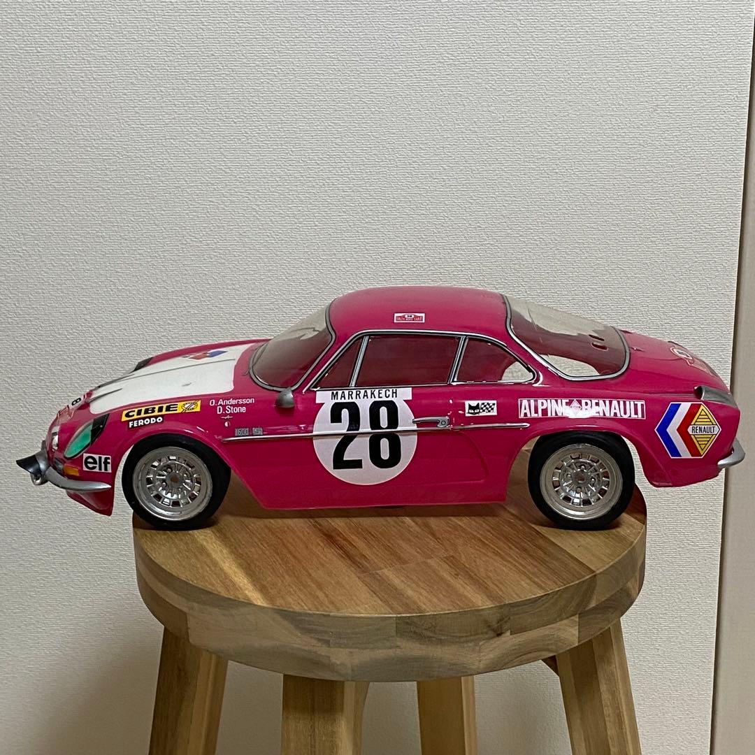 当時物　タミヤ 1/10 アルピーヌA110 塗装済み未走行ボディ