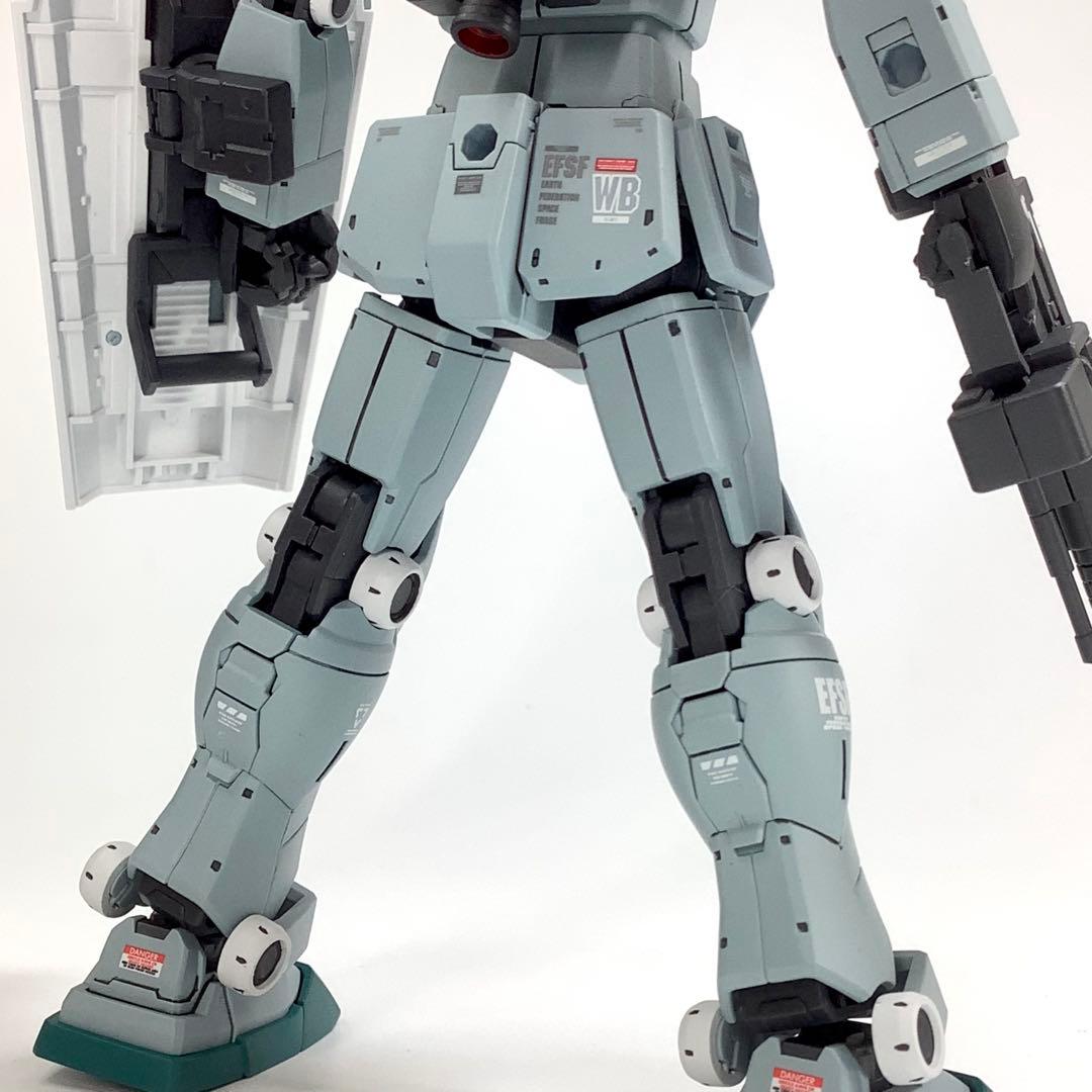 プレバン限定 HG RGM-79 スレッガー専用ジム 塗装済完成品
