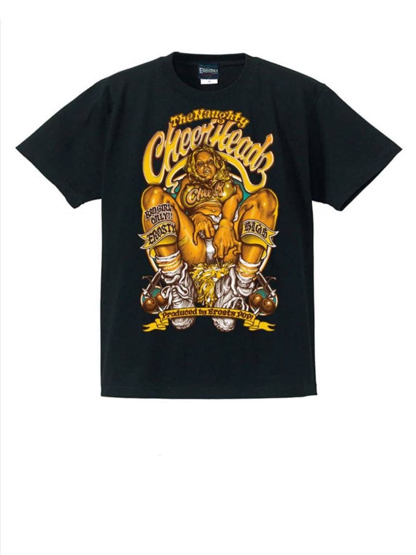 ロッキンジェリービーン Tシャツ XL ブラック エロスティカ 新品未着用