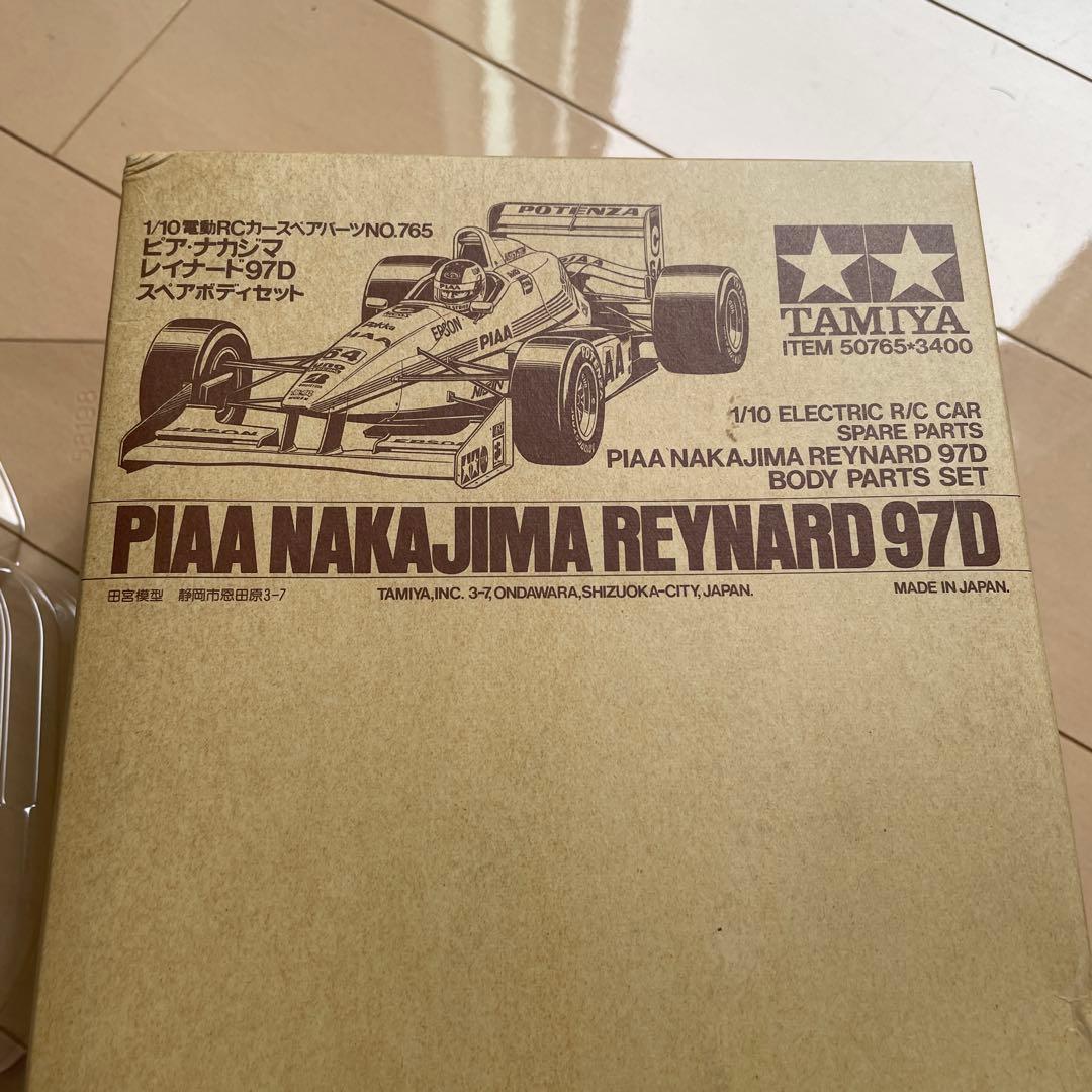 タミヤ ピアナカジマレイナード９７Ｄ　スペアボディ　Ｆ103用