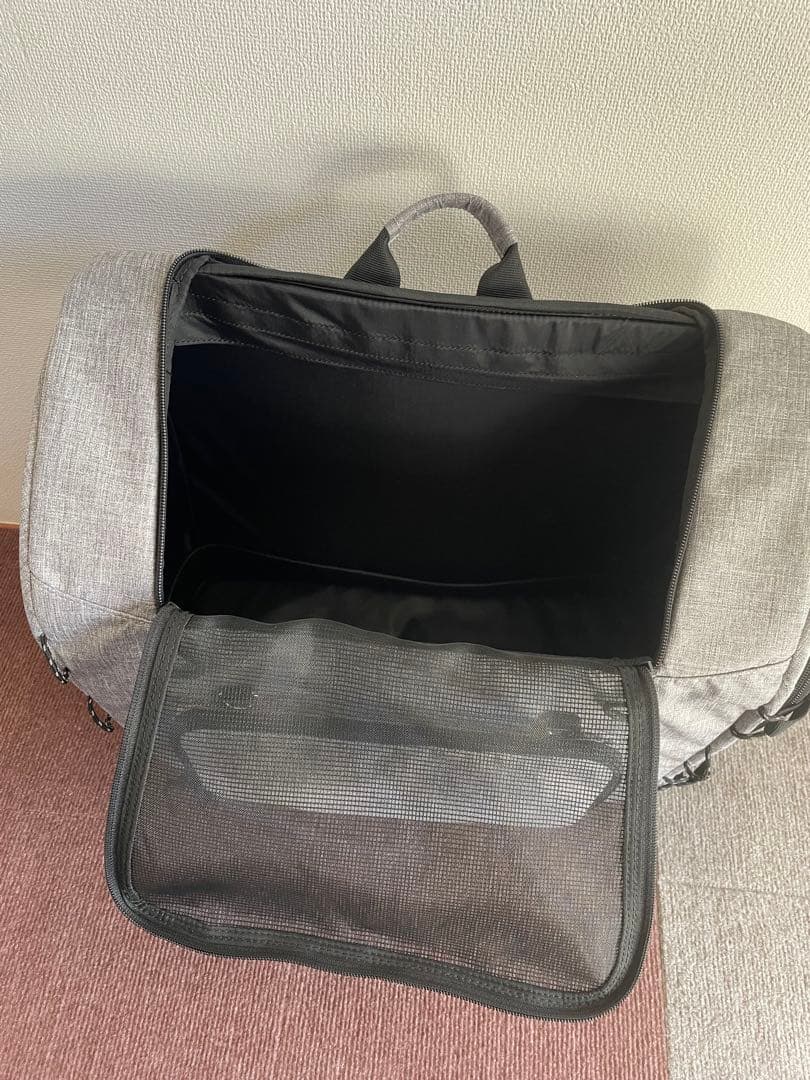 エアバギー 3WAYバッグパック リュク ワイドサイズ クールグレー