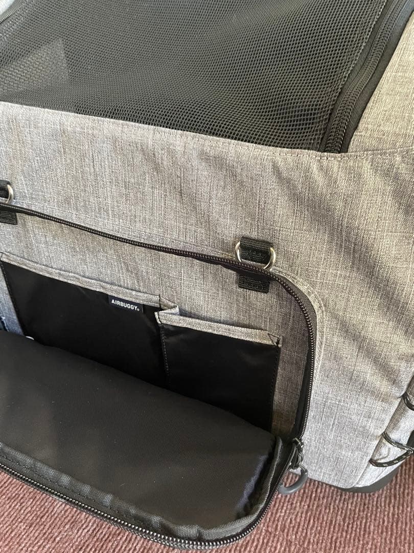 エアバギー 3WAYバッグパック リュク ワイドサイズ クールグレー