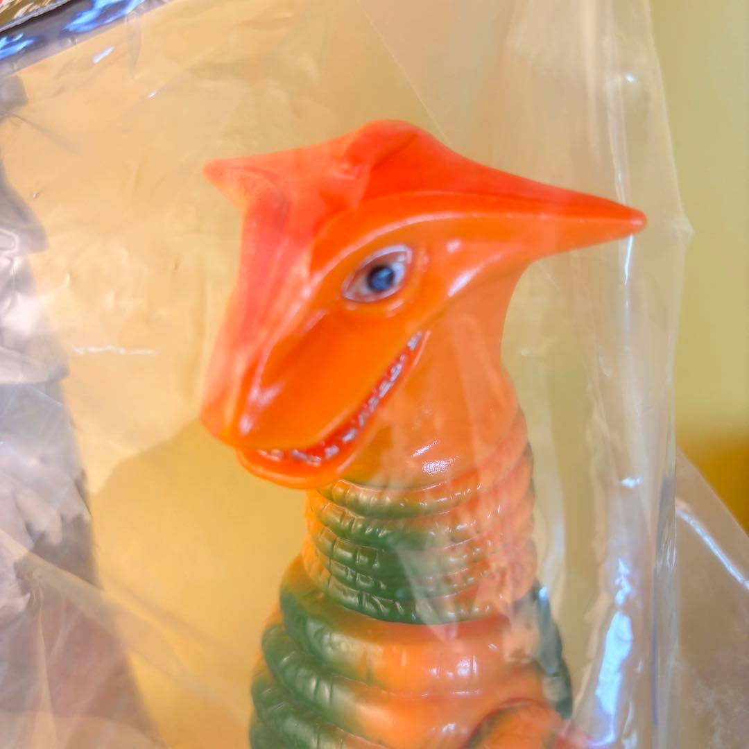 ブルマァク　サドラー　オレンジ　ソフビ　帰ってきたウルトラマン