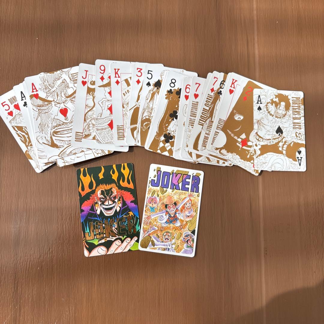 ONE PIECE フィルム ゴールド トランプ - メルカリ